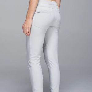 LULULEMON better together pant color:silver sz:6